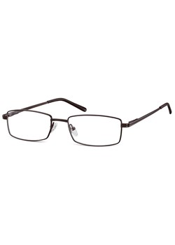 Oprawki korekcyjne zerówki okulary prostokątne metalowe 510C czarne ze sklepu Stylion w kategorii Oprawki do okularów damskie - zdjęcie 185965993