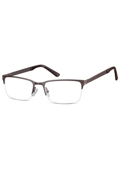 Męskie żyłkowe oprawki korekcyjne okulary zerówki 646A grafitowe - id: 9291 - marki Sunoptic - 185966003 Męskie żyłkowe oprawki korekcyjne okulary zerówki 646A grafitowe ze sklepu Stylion w kategorii Oprawki do okularów męskich - zdjęcie 185966003