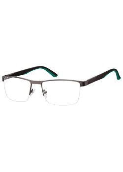 Męskie żyłkowe oprawki korekcyjne okulary zerówki 982D grafitowy/czarny - id: 9302 - marki Sunoptic - 185966013 Męskie żyłkowe oprawki korekcyjne okulary zerówki 982D grafitowy/czarny ze sklepu Stylion w kategorii Okulary korekcyjne męskie - zdjęcie 185966013