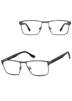 Męskie oprawki korekcyjne okulary zerówki 876B grafitowe - id: 9330 - marki Sunoptic - 185966041 Męskie oprawki korekcyjne okulary zerówki 876B grafitowe ze sklepu Stylion w kategorii Okulary korekcyjne męskie - zdjęcie 185966041