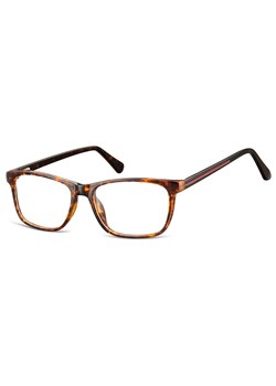 Okulary zerówki acetatowe oprawki korekcyjne prostokątne AC399C panterka/szylkret ze sklepu Stylion w kategorii Oprawki do okularów damskie - zdjęcie 185966094