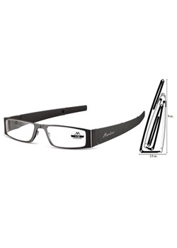 Składane Okulary do Czytania Montana MR26 moc: +1,5 - BEZ ETUI ze sklepu Stylion w kategorii Okulary zerówki męskie - zdjęcie 185966161