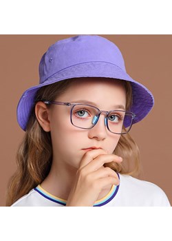 Okulary dla dzieci zerówki do komputera z filtrem Blue Light 25169E transparentny błękit ze sklepu Stylion w kategorii Akcesoria dziecięce - zdjęcie 185966251