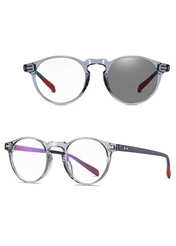 2w1 Okulary Lenonki do komputera BLUE LIGHT i przeciwsłoneczne FOTOCHROMOWE 2599B ze sklepu Stylion w kategorii Okulary zerówki damskie - zdjęcie 185966263