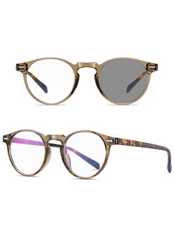 2w1 Okulary Lenonki do komputera BLUE LIGHT i przeciwsłoneczne FOTOCHROMOWE 2599D ze sklepu Stylion w kategorii Okulary zerówki damskie - zdjęcie 185966264