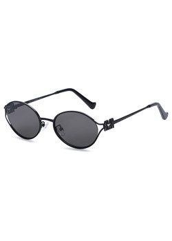 Damskie okulary przeciwsłoneczne owalne UV400 SKK-05B czarne - id: 9574 - marki Stylion - 185966284 Damskie okulary przeciwsłoneczne owalne UV400 SKK-05B czarne ze sklepu Stylion w kategorii Okulary przeciwsłoneczne damskie - zdjęcie 185966284