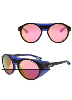 Górskie okulary z osłonkami przeciwsłoneczne fotochromowe GOG E495-3 w kat.2-4 - id: 9582 - marki Gog - 185966290 Górskie okulary z osłonkami przeciwsłoneczne fotochromowe GOG E495-3 w kat.2-4 ze sklepu Stylion w kategorii Okulary przeciwsłoneczne męskie - zdjęcie 185966290