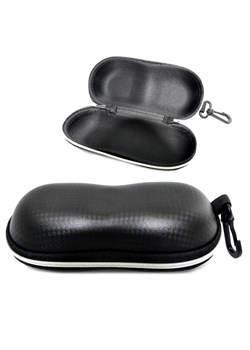 Etui na zamek na okulary carbon z karabińczykiem ET-106 ze sklepu Stylion w kategorii Etui - zdjęcie 185966293