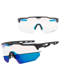 Sportowe okulary przeciwsłoneczne fotochromowe GOG E606-1C czarne - id: 9614 - marki Gog - 185966311 Sportowe okulary przeciwsłoneczne fotochromowe GOG E606-1C czarne ze sklepu Stylion w kategorii Okulary korekcyjne męskie - zdjęcie 185966311