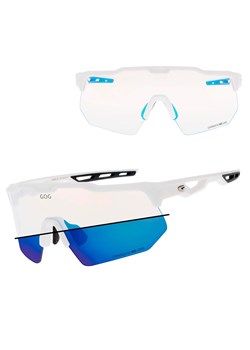 Sportowe okulary przeciwsłoneczne fotochromowe GOG E606-3C biały - id: 9616 - marki Gog - 185966313 Sportowe okulary przeciwsłoneczne fotochromowe GOG E606-3C biały ze sklepu Stylion w kategorii Okulary korekcyjne męskie - zdjęcie 185966313