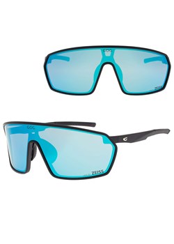 Okulary przeciwsłoneczne sportowe LENS BY ZEISS - GOG E610-1 czarny/niebieski ze sklepu Stylion w kategorii Okulary przeciwsłoneczne męskie - zdjęcie 185966314