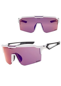 Okulary przeciwsłoneczne sportowe LENS BY ZEISS - GOG E620-4 biały/fiolet ze sklepu Stylion w kategorii Okulary przeciwsłoneczne damskie - zdjęcie 185966321