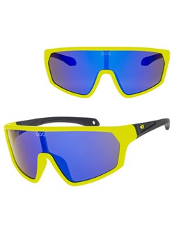 Juniorskie gumowe okulary przeciwsłoneczne sportowe GOG E995-2 żółty/czarny ze sklepu Stylion w kategorii Okulary przeciwsłoneczne męskie - zdjęcie 185966342