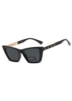 Damskie okulary przeciwsłoneczne kocie z filtrem UV400 ST-MAX10 czarny ze sklepu Stylion w kategorii Oprawki do okularów męskich - zdjęcie 185966430