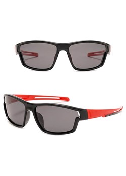 Dziecięce 5-9 lat gumowe okulary przeciwsłoneczne polaryzacyjne POL-JR-62A czarny/czerwony - id: 9839 - marki Stylion - 185966503 Dziecięce 5-9 lat gumowe okulary przeciwsłoneczne polaryzacyjne POL-JR-62A czarny/czerwony ze sklepu Stylion w kategorii Okulary przeciwsłoneczne męskie - zdjęcie 185966503