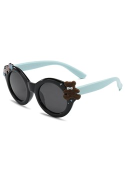 Dziecięce 3-6 lat gumowe okulary przeciwsłoneczne polaryzacyjne POL-JR-68 czarne/zielone ze sklepu Stylion w kategorii Okulary przeciwsłoneczne dziecięce - zdjęcie 185966601