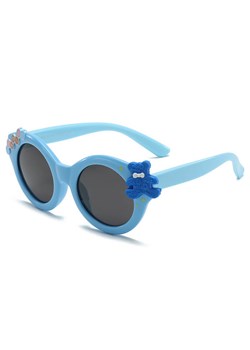 Dziecięce 3-6 lat gumowe okulary przeciwsłoneczne polaryzacyjne POL-JR-68A niebieskie ze sklepu Stylion w kategorii Okulary przeciwsłoneczne dziecięce - zdjęcie 185966602