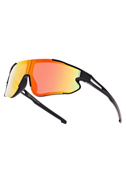 Dziecięce 8-13 lat sportowe okulary przeciwsłoneczne SVMK-20E czarny/pomarańcz ze sklepu Stylion w kategorii Okulary przeciwsłoneczne męskie - zdjęcie 185966611