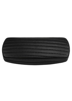 Czarne Pikowane Etui na okulary wzór PASY ekoskóra STHC-99C ze sklepu Stylion w kategorii Etui - zdjęcie 185966672