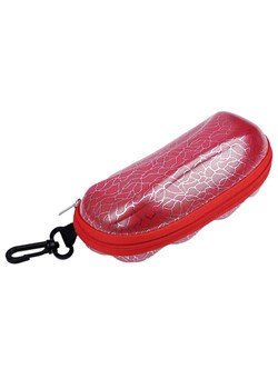 Czerwone etui okularowe futerał na zamek z karabińczykiem ETC-96A - id: 10030 - marki Stylion - 185966702 Czerwone etui okularowe futerał na zamek z karabińczykiem ETC-96A ze sklepu Stylion w kategorii Etui - zdjęcie 185966702