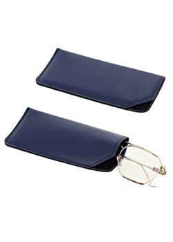 Pokrowiec na okulary w wersji wsuwanej ET-136A granatowy ze sklepu Stylion w kategorii Etui - zdjęcie 185966934
