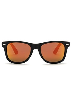 Okulary przeciwsłoneczne lustrzane nerdy z polaryzacją NRP-31 czarny/pomarańcz ze sklepu Stylion w kategorii Okulary przeciwsłoneczne damskie - zdjęcie 185966963