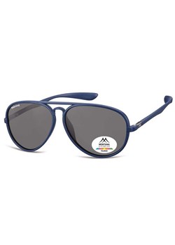 Okulary Aviator (pilotki) MONTANA MP29B granatowe matowe ze sklepu Stylion w kategorii Okulary przeciwsłoneczne damskie - zdjęcie 185966971