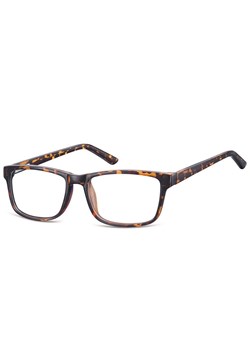 Okulary Zerówki klasyczne oprawki Sunoptic CP155A panterka - id: 1523 - marki Sunoptic - 185967033 Okulary Zerówki klasyczne oprawki Sunoptic CP155A panterka ze sklepu Stylion w kategorii Okulary korekcyjne męskie - zdjęcie 185967033