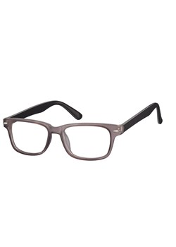 Okulary Zerówki klasyczne oprawki Sunoptic CP156D szaro-czarne ze sklepu Stylion w kategorii Okulary przeciwsłoneczne damskie - zdjęcie 185967043