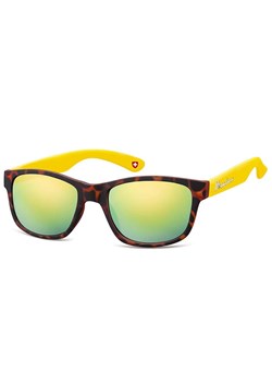 Okulary nerdy Montana M43D zolto-panterkowe revo ze sklepu Stylion w kategorii Portfele męskie - zdjęcie 185967052