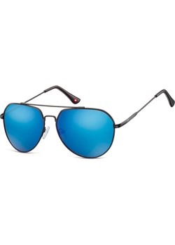 Okulary przeciwsłoneczne pilotki Montana MS90B lustrzanki black/blue ze sklepu Stylion w kategorii Okulary przeciwsłoneczne damskie - zdjęcie 185967261