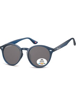 Okragle granatowe okulary polaryzacyjne Montana MP20D - id: 2080 - marki Montana - 185967270 Okragle granatowe okulary polaryzacyjne Montana MP20D ze sklepu Stylion w kategorii Okulary przeciwsłoneczne damskie - zdjęcie 185967270