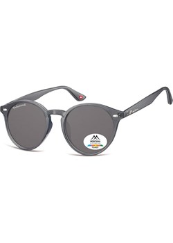 Okragle szare okulary polaryzacyjne Montana MP20F ze sklepu Stylion w kategorii Okulary zerówki damskie - zdjęcie 185967272