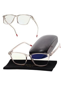 Plusy +1.00 okulary korekcyjne do komputera i czytania Antyreflex + Blue Light ST332A transparentne - id: 220 - marki Stylion - 185967274 Plusy +1.00 okulary korekcyjne do komputera i czytania Antyreflex + Blue Light ST332A transparentne ze sklepu Stylion w kategorii Okulary korekcyjne damskie - zdjęcie 185967274