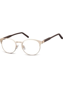 Zloto brazowe Okulary Oprawki okrągłe korekcja Sunoptic 994I ze sklepu Stylion w kategorii Okulary przeciwsłoneczne męskie - zdjęcie 185967320