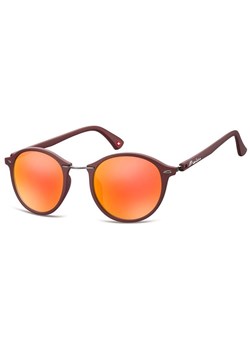 Okragle okulary przeciwsloneczne lustrzanki MS22F ze sklepu Stylion w kategorii Okulary przeciwsłoneczne męskie - zdjęcie 185967374