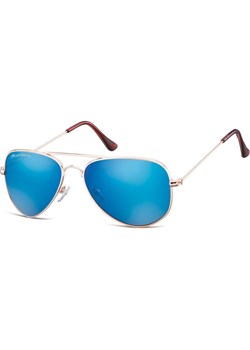 Zloto niebieskie Pilotki okulary lustrzane aviator MS94E - id: 2300 - marki Montana - 185967394 Zloto niebieskie Pilotki okulary lustrzane aviator MS94E ze sklepu Stylion w kategorii Okulary przeciwsłoneczne damskie - zdjęcie 185967394