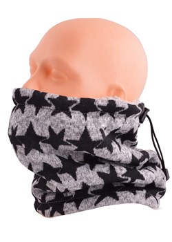 Komin - Czapka - Szalik - Chusta - Kominiarka, kolor Szary w gwiazdki- 29 ze sklepu Stylion w kategorii Paski męskie - zdjęcie 185967423