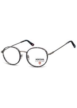 Panterkowe niebieskie Lenonki okrągłe Okulary Oprawki optyczne MM608D ze sklepu Stylion w kategorii Okulary przeciwsłoneczne męskie - zdjęcie 185967443