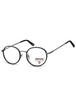 Granatowe Lenonki okrągłe Okulary Oprawki optyczne MM608E ze sklepu Stylion w kategorii Okulary przeciwsłoneczne męskie - zdjęcie 185967444