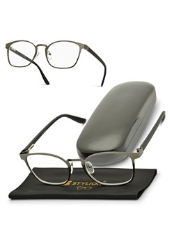 Plusy +3.50 Okulary prostokątne do czytania teleskopy FLEX ST328 ze sklepu Stylion w kategorii Okulary korekcyjne damskie - zdjęcie 185967450