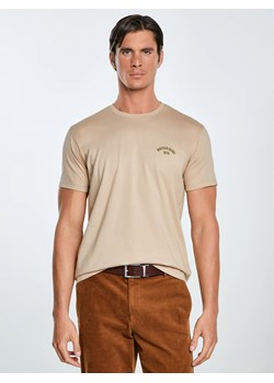 Koszulka męska bawełniana beżowa Vincer 805 ze sklepu Big Star w kategorii T-shirty męskie - zdjęcie 185967851