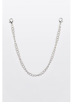 Srebrny łańcuszek z małymi oczkami, rozmiar -  r2, kolor - ciemny szary ze sklepu REPORTER w kategorii Biżuteria i zegarki dziecięce - zdjęcie 185968673