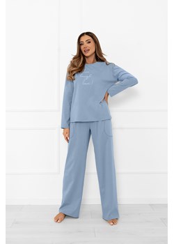 Piżama damska długi rękaw, długie spodnie Ksara ze sklepu italianfashion w kategorii Piżamy damskie - zdjęcie 185972041