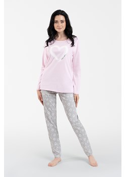 Noelia piżama damska długi rękaw, długie spodnie - id: AAF-KPZ-NOEL-DDRD-03-1 - marki Italian Fashion - 185972081 Noelia piżama damska długi rękaw, długie spodnie ze sklepu italianfashion w kategorii Piżamy damskie - zdjęcie 185972081