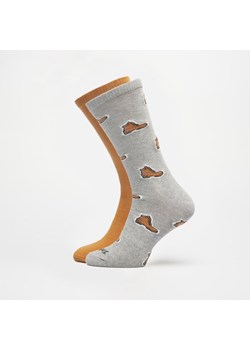 TIMBERLAND SKARPETY 2PP BOOT PRINT CREW ze sklepu Symbiosis w kategorii Skarpetki damskie - zdjęcie 185972143