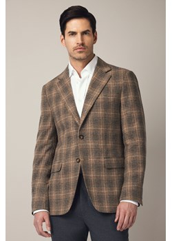 Marynarka Beżowa w Kratę Scanno ze sklepu Lancerto S.A. w kategorii Marynarki męskie - zdjęcie 185972923