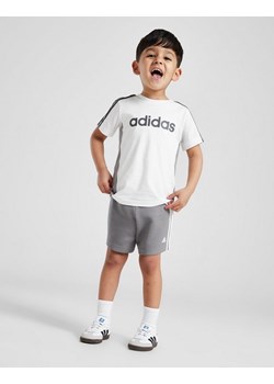 ADIDAS KOMPLET LINEAR TEESHT WHTGRY B ze sklepu JD Sports  w kategorii Komplety niemowlęce - zdjęcie 185977043
