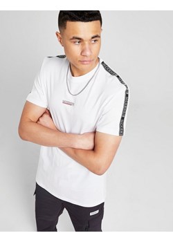 MCKENZIE T-SHIRT ESS TAPE TEE WHT-WHT ze sklepu JD Sports  w kategorii T-shirty męskie - zdjęcie 185977211