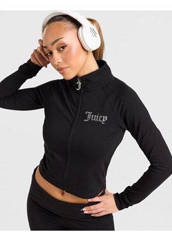 JUICY COUTURE BLUZA ROZPINANA Z KAPTUREM DMNT BLK - id: JCJDW374101 - marki Juicy Couture - 185979562 JUICY COUTURE BLUZA ROZPINANA Z KAPTUREM DMNT BLK ze sklepu JD Sports  w kategorii Bluzy damskie - zdjęcie 185979562
